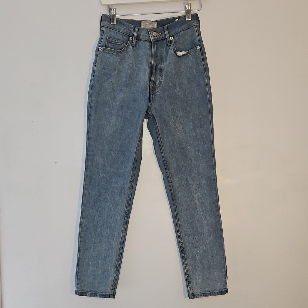 Everlane The Origional Cheeky Jean Organic Cotton Sz 24 Regular